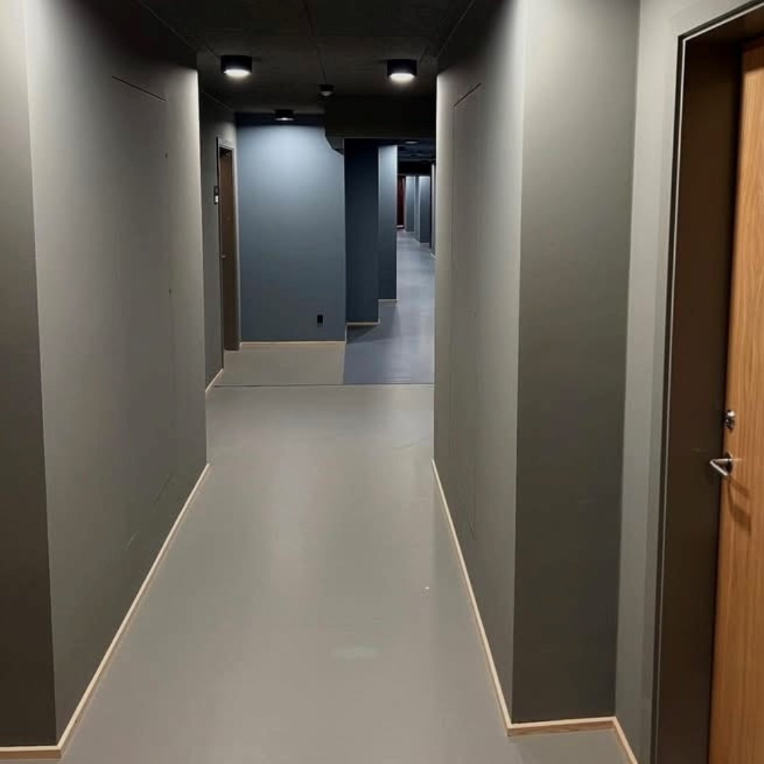 nspektionslem til store installationer overmalbar med spartelramme