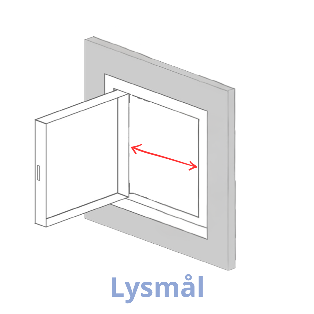 S&aring;dan m&aring;ler du lysm&aring;l p&aring; inspektionslem