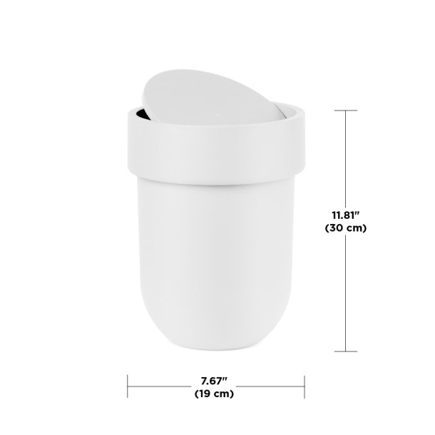  Umbra Touch spand med vippelg, hvid