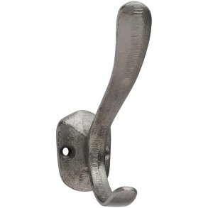 St�rk og funktionel dobbeltknage i metal med smuk patineret s�lvoverflade.