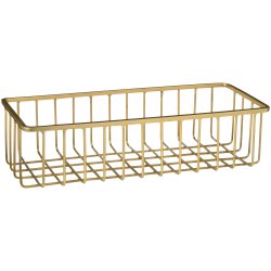Ib Laursen Kurv antik messing-look