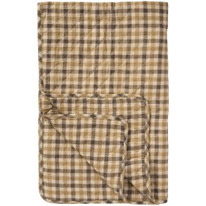 Ib Laursen Quilt m/brunt ternet mnster 130x180cm