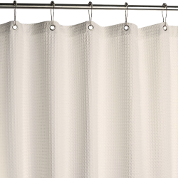 Waffle badeforhng Ivory, 180x200 cm vaflet - VaskBAR