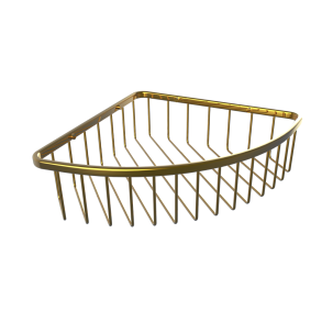 Hjrne sbehylde blank messing - ELEMENTS