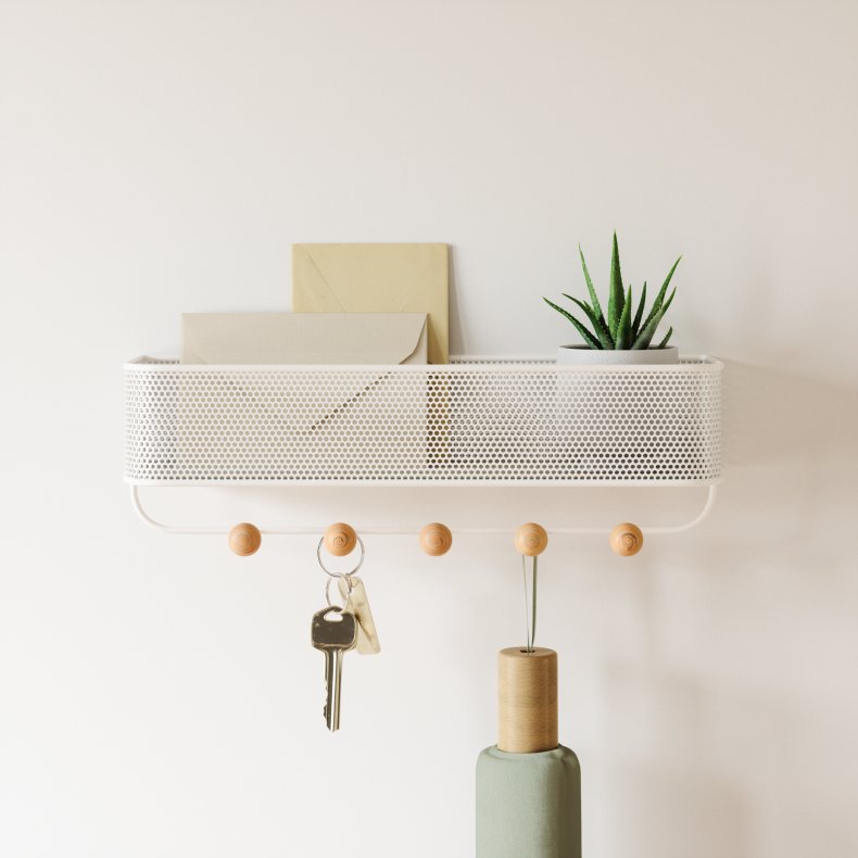 Umbra Estique organiser, hvid