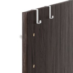 Umbra BUDDY knager til skabslge, st m. 2 stk. - hvid