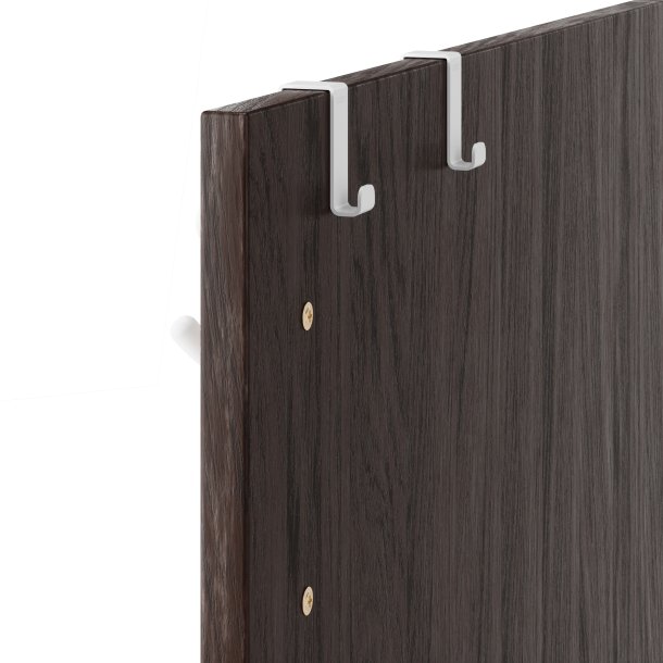 Umbra BUDDY knager til skabslge, st m. 2 stk. - hvid