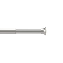 Umbra Chroma Badeforh�ngsstang teleskop, 107-183 cm, B�rstet st�l