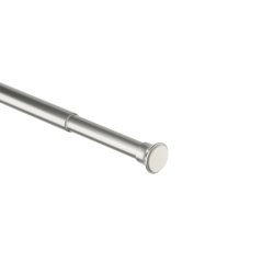 Umbra Chroma Badeforh�ngsstang teleskop, 107-183 cm, B�rstet st�l