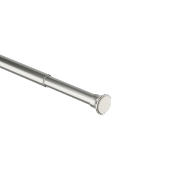 Umbra Chroma Badeforh�ngsstang teleskop, 107-183 cm, B�rstet st�l