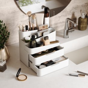 Umbra GLAM organizer, stor, hvid