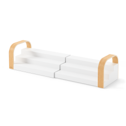 Umbra Bellwood Opbevaringshylde - hvid/natur