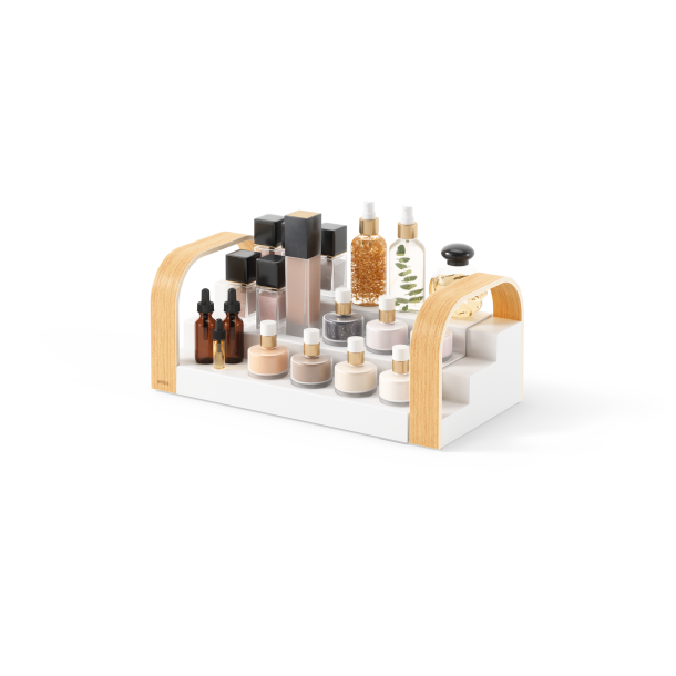 Umbra Bellwood Opbevaringshylde - hvid/natur