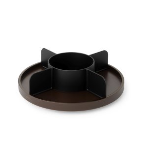 Umbra Bellwood Lazy Susan drejebakke - sort/valnd