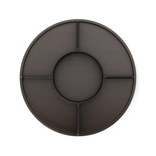 Umbra Bellwood Lazy Susan drejebakke - sort/valnd