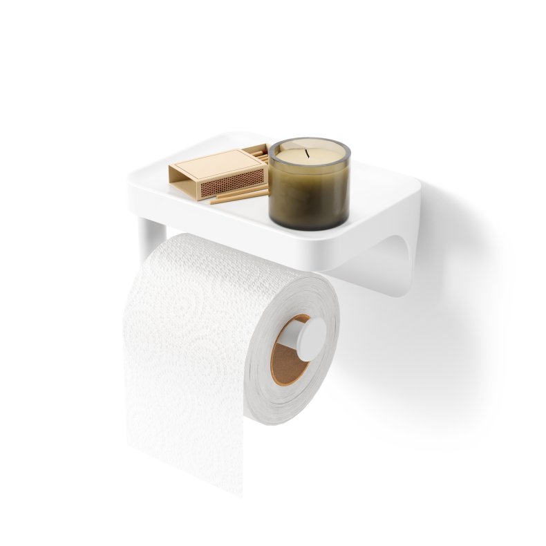 Umbra Selvklbende toiletrulleholder Flex, hvid