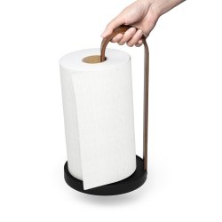 Umbra Bellwood kkkenrulleholder sort/valnd