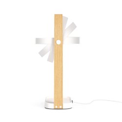 Umbra Bellwood makeup spejl 1x/10xforst�rrelse - hvid/natur 