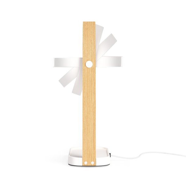 Umbra Bellwood makeup spejl 1x/10xforst�rrelse - hvid/natur 