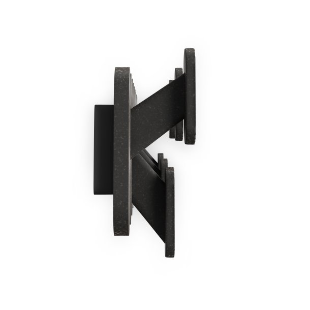  Umbra TEMPO knagerkke med 6 knager, sort