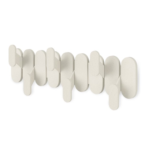 Umbra TEMPO knagerkke med 6 knager, sand