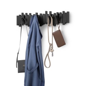 Umbra Umbra Sticks 8 knagerkke - Sort