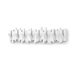 Umbra Umbra Sticks 8 knagerkke - Hvid