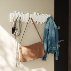 Umbra Umbra Sticks 8 knagerkke - Hvid