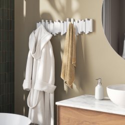 Umbra Umbra Sticks 8 knagerkke - Hvid