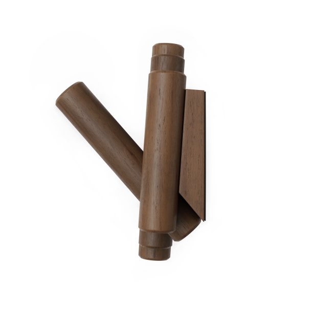 Umbra Picket 8 Rail tr knagerkke - Valnd