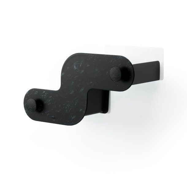 Umbra Nami selvkl�bende shampoohylder, s�t m. 2 stk, sort