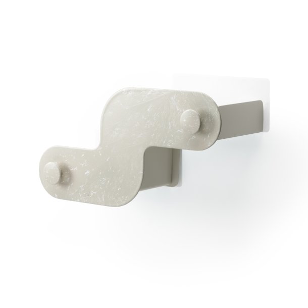 Umbra Nami selvkl�bende shampoohylder, s�t m. 2 stk, sand