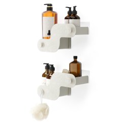 Umbra Nami selvkl�bende shampoohylder, s�t m. 2 stk, sand