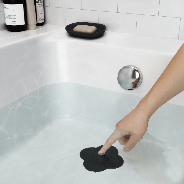 Umbra Bloom h�rfanger/bundprop til afl�b - sort