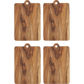 Nicolas Vah Skrebrt/st m. 4 stk. Butter - Natur