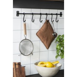 Ib Laursen, Knagerkke m/6 s-kroge - Sort