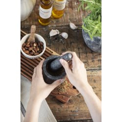 Ib Laursen Skrebrt m/riller aflang m/ldersnor olieret akacietr 15x48 cm