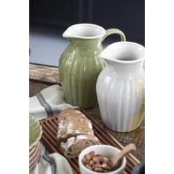 Ib Laursen Skrebrt m/riller aflang m/ldersnor olieret akacietr 15x48 cm