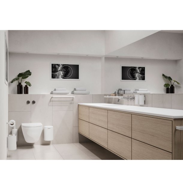 Zone Rim Toiletspand til vg 3,3 liter -  White