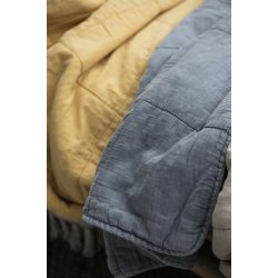 Ib Laursen Vintage quilt - Mustard 130x180 cm