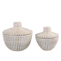 Chic Antique Kurve i flet m. lg st/m 2 stk - natur