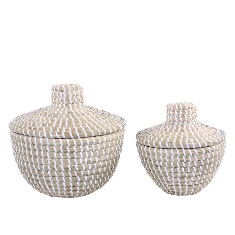 Chic Antique Kurve i flet m. lg st/m 2 stk - natur