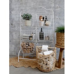 Chic Antique Kurv m. toiletpapirsholder - natur