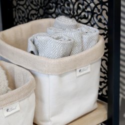 �ternel Kurv m. fold, 15x15 cm