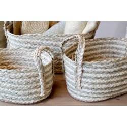 Chic Antique Kurve s�t af 3 - natur/gr�n