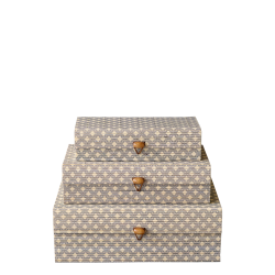 Chic Antique Amilly �ske i bambus s�t af 3 (M)- Opal/natur