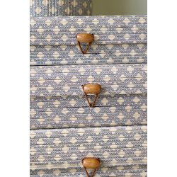 Chic Antique Amilly �ske i bambus s�t af 3 (M)- Opal/natur