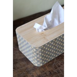 Chic Antique Amilly �ske i bambus til servietter - Opal/natur