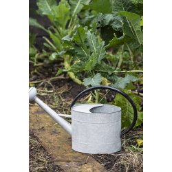 Ib Laursen Vandkande m/spreder oval gr� m/sort hank 5 ltr