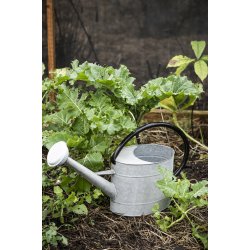 Ib Laursen Vandkande m/spreder oval gr� m/sort hank 5 ltr